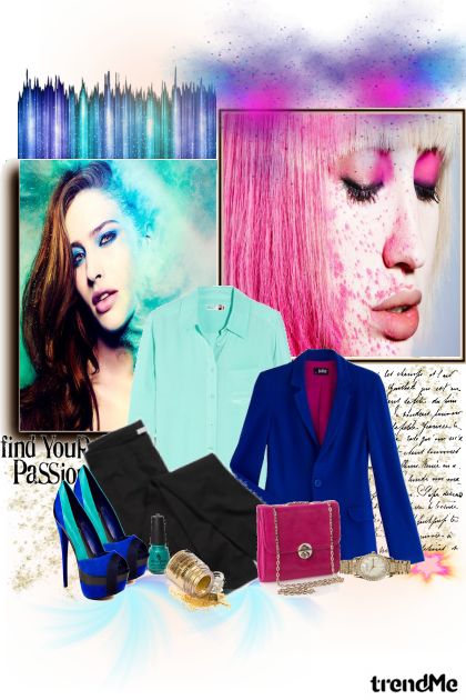 My passion are colors- Fashion set