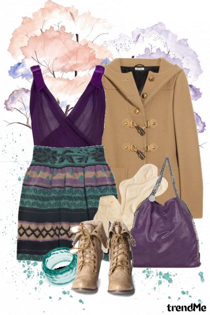 Color me purple- Fashion set
