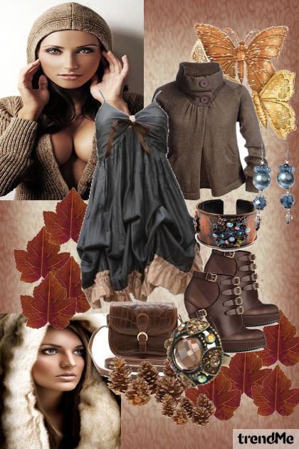 ...lepršavo se nosi i ovu jesen- combinação de moda