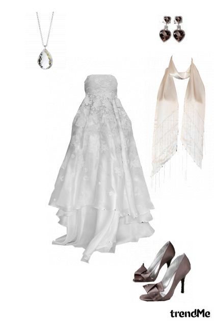 Jesensko vjenčanje na otvorenom- combinação de moda