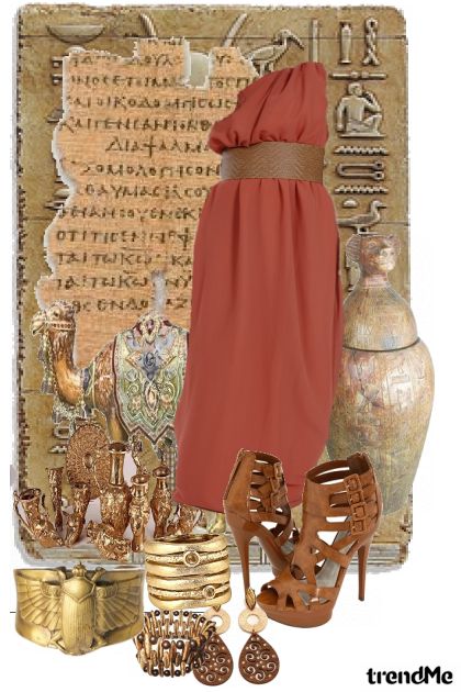 egyptian canopic jar - Modekombination