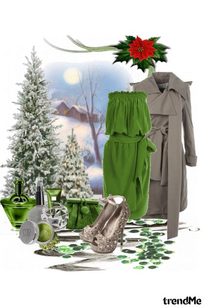 Moja zelena zima :)- Fashion set