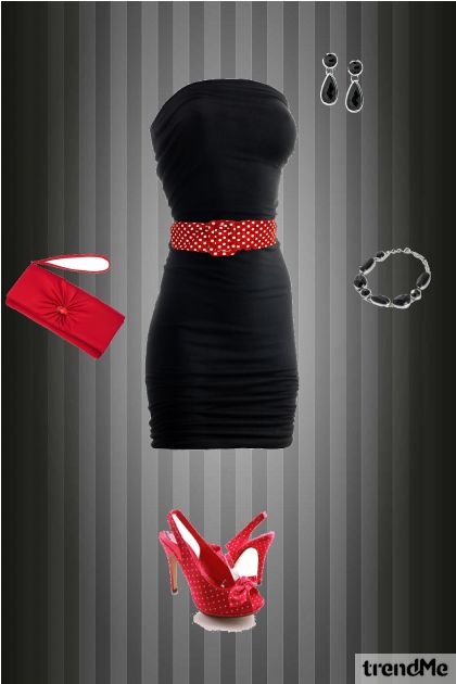 red-black- Fashion set