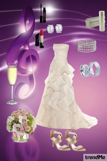 vjenčanica- Combinazione di moda