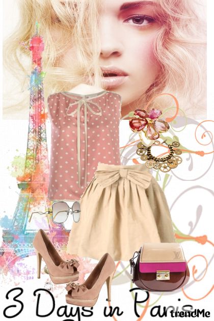Paris through brown eyes- Combinazione di moda