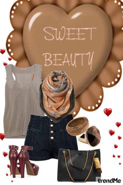 sweet heart- Fashion set