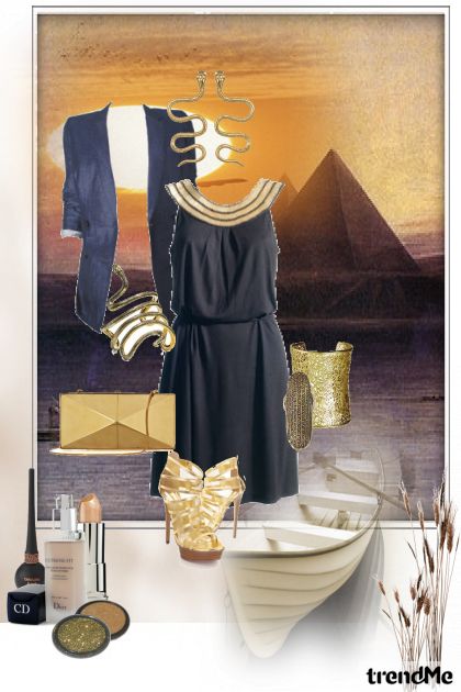 golden sailing throuhg Nil- Combinaciónde moda