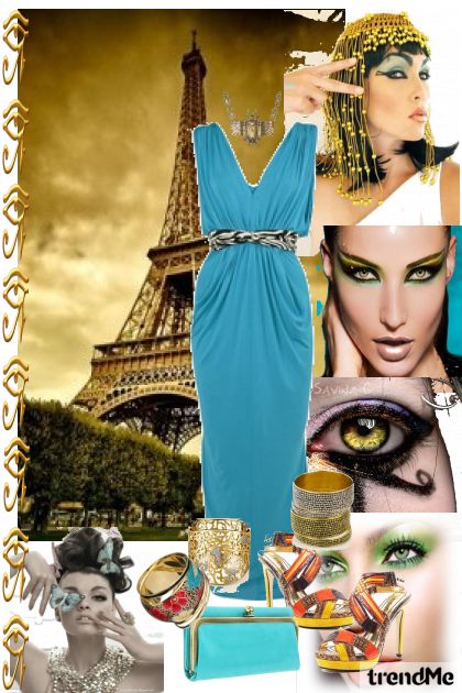 capital of fashion in cleopatras colors- Fashion set