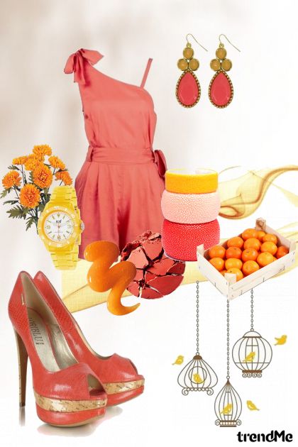 orange... :D - Fashion set