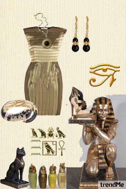 egyptian fashion  - combinação de moda