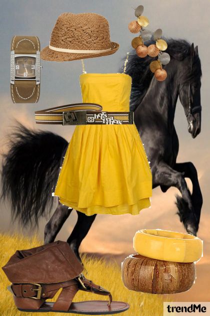 horse style- Модное сочетание