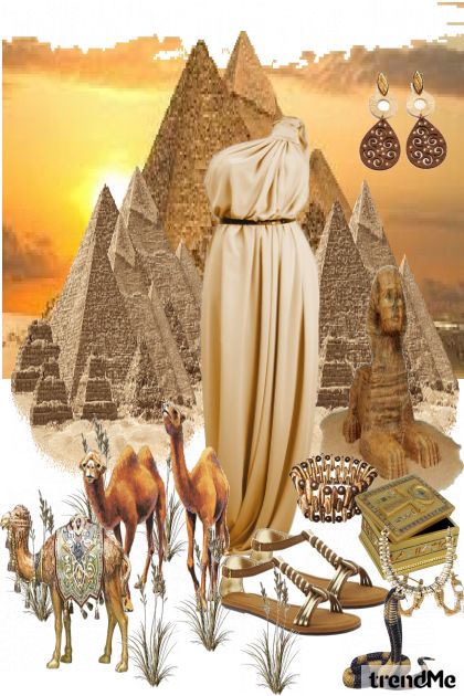 Memories of Egypt- Modna kombinacija