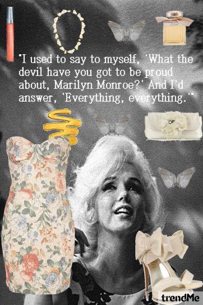 Marilyn- Combinazione di moda
