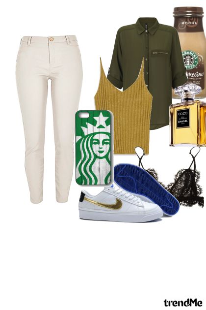 Starbucks - combinação de moda