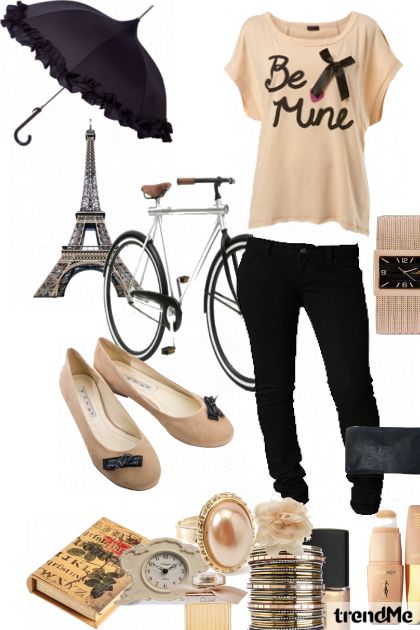 Bonjour Paris- Modna kombinacija