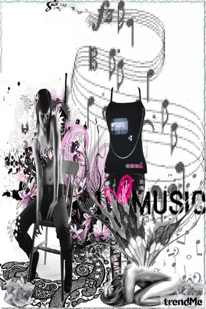 Art of music- Modna kombinacija
