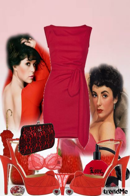 Tajna crvene boje- Модное сочетание