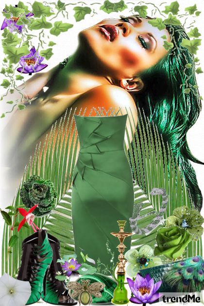 Poison Ivy- combinação de moda