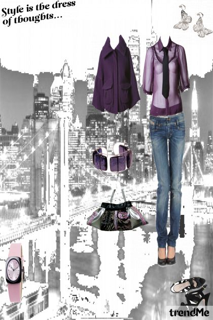 Purple city