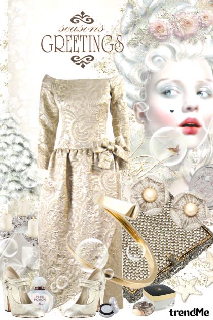 Dreaming of a Vintage Christmas- Modna kombinacija