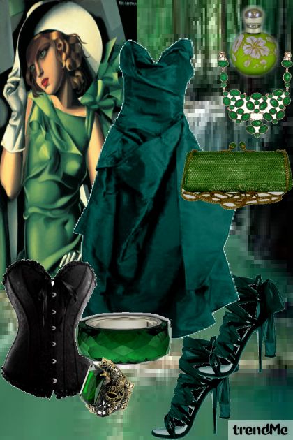 Emerald Cascades- Fashion set