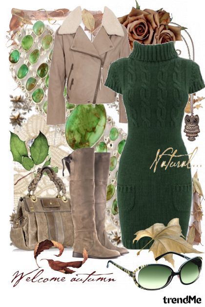 All The Leaves Are Brown And The Sky's Gray- Fashion set