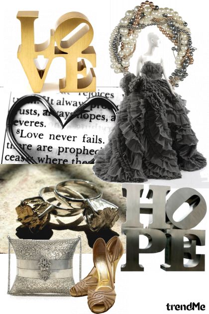 Where There's Love, There's Hope- Combinaciónde moda