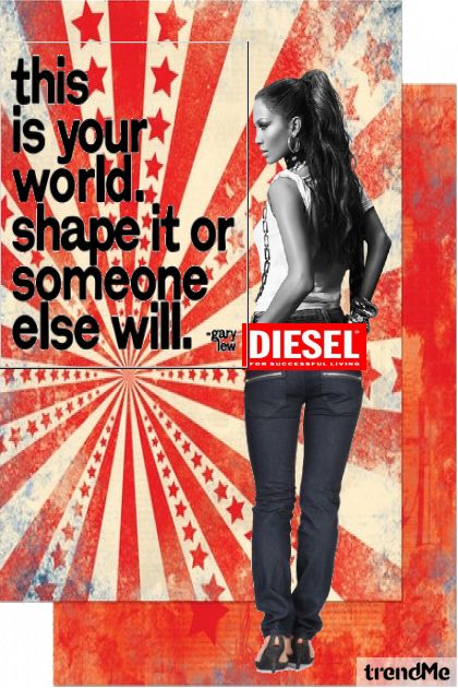 diesel superstar- 搭配