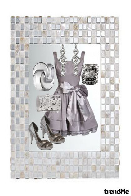 silver dream- Combinazione di moda
