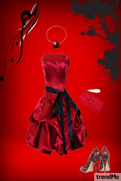 simply red- Fashion set