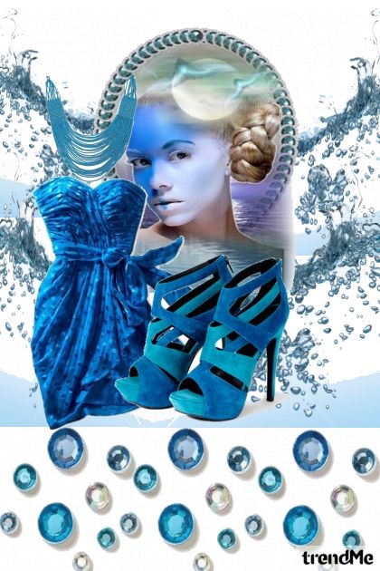 blue dream- Combinaciónde moda