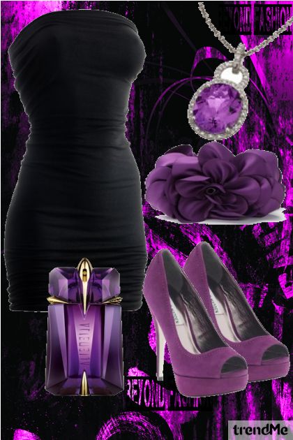 purple world- Fashion set