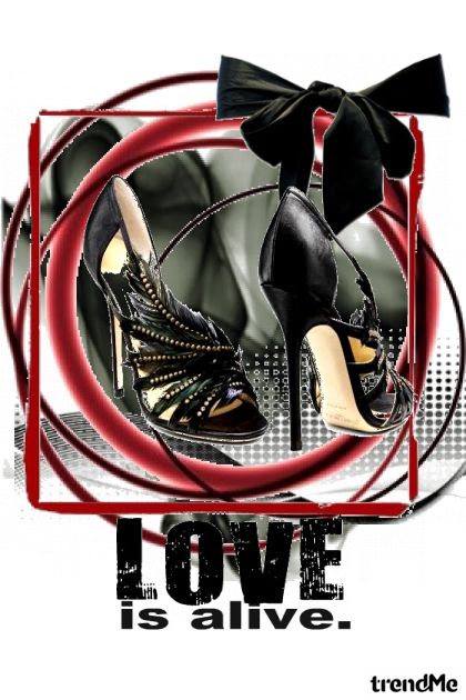 love is alive!! <3- Combinazione di moda