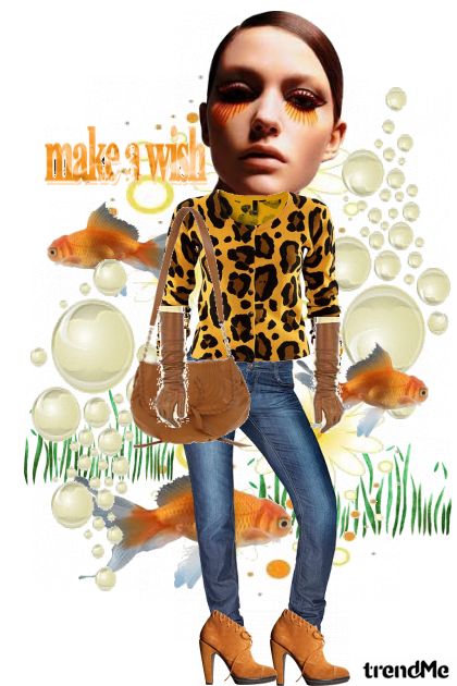 make a wish for golden fish!!!- Modna kombinacija