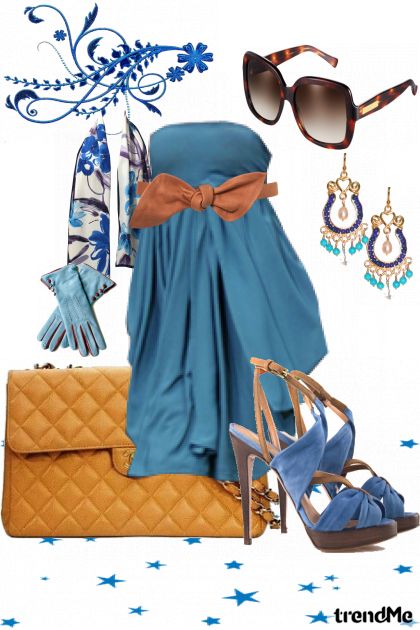 blue caramelle- Fashion set