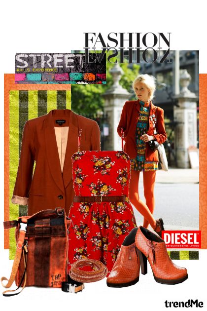 diesel street fashion- Модное сочетание