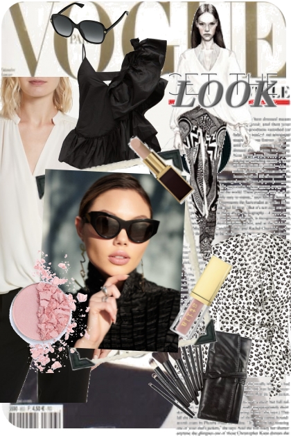 VOGUE IT // Black and White SS Fashion - 搭配