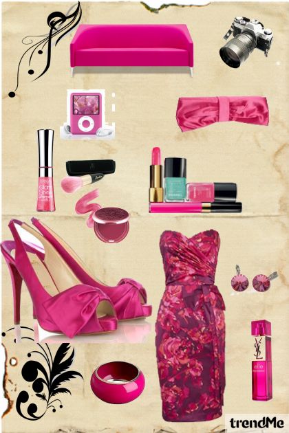 think pink- Modna kombinacija