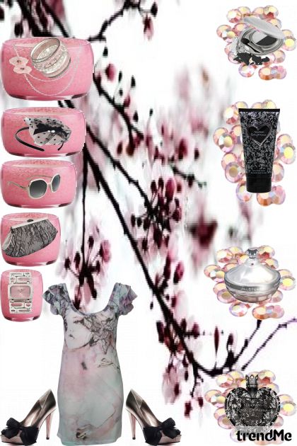 rozo crna- Fashion set