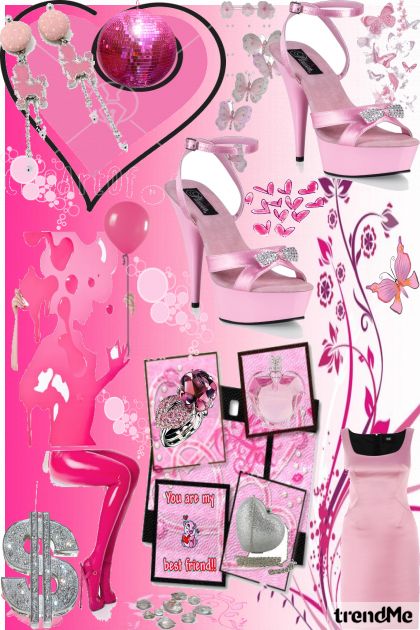 ružičasto- Fashion set