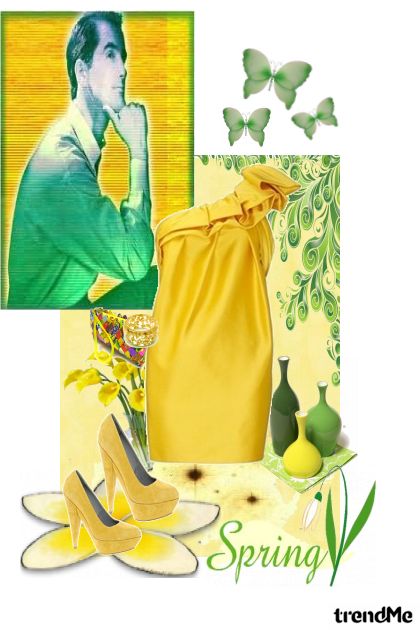 žuto zeleni svijet- Fashion set