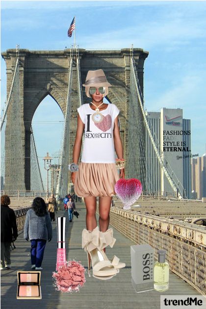 I love NY- Combinazione di moda