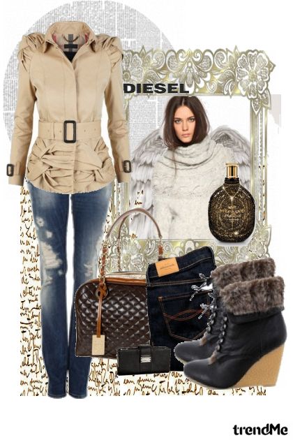 mmm...I can smell some fuel...for life..DIESEL :)- Combinazione di moda