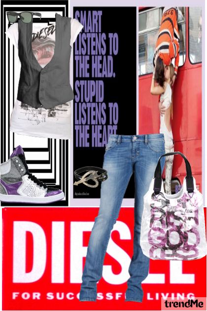 Diesel with love 2.- Combinaciónde moda