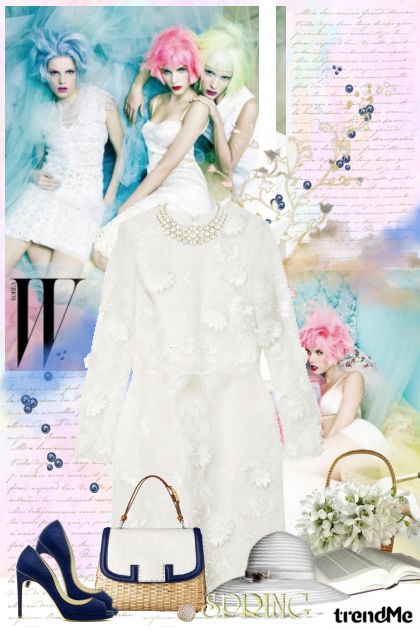 White dress!- Fashion set