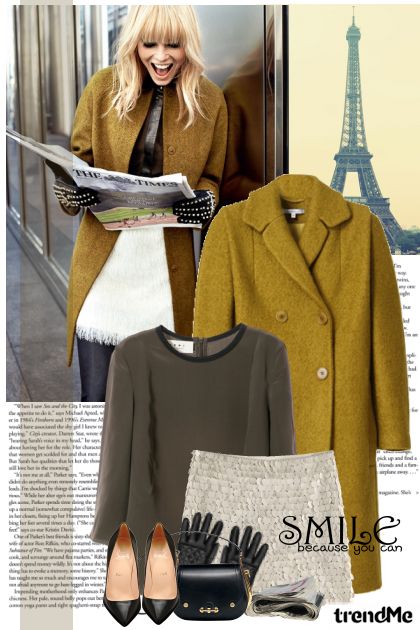 Style your army coat!- combinação de moda