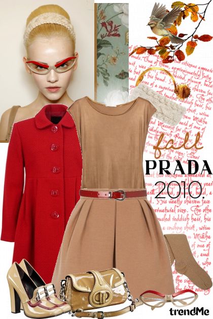 Prada F/W 2010.- Modekombination