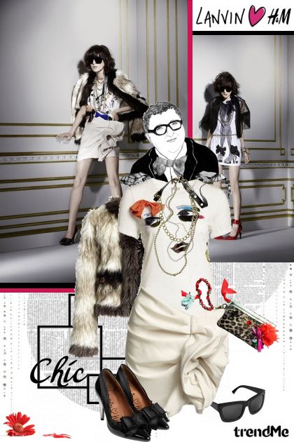 Lanvin ♥ H&M- Combinaciónde moda