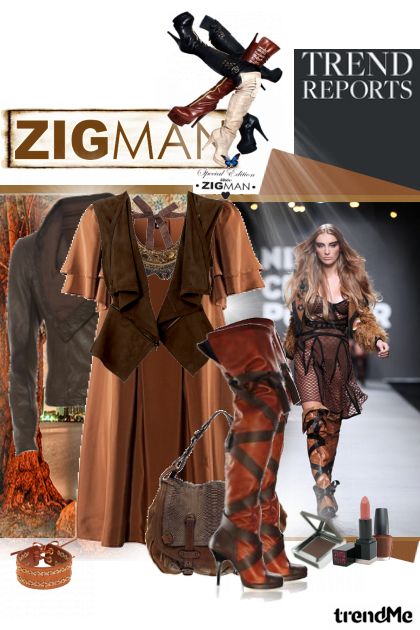 Zigman F/W 2010.- Modekombination