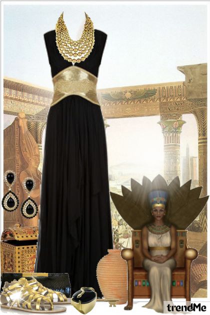Nefertiti ili "Prelijepa je došla"- Combinaciónde moda